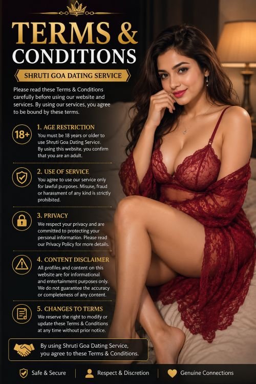 Shruti Goa Dating Service Terms And Conditions